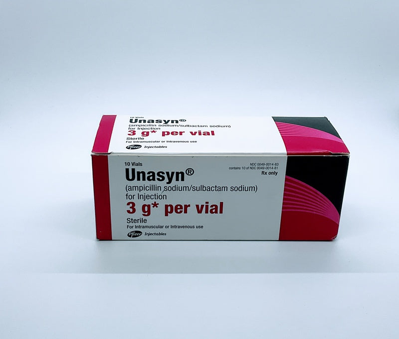 UNASYN FOR INJ 3G/VL