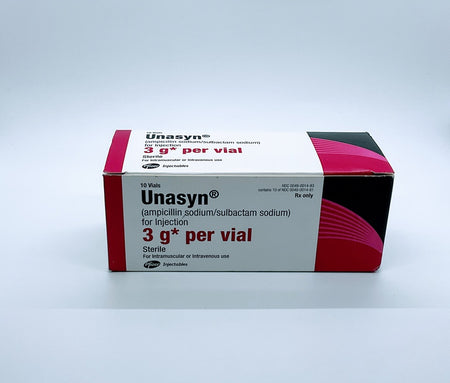 UNASYN FOR INJ 3G/VL