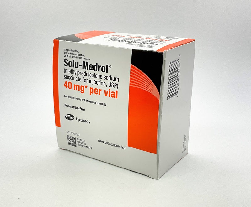 SOLU-MEDROL VL 40 MG