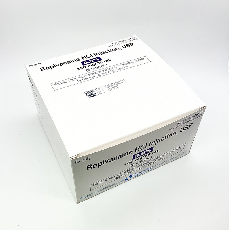 ROPIVACAINE HCL VL 5