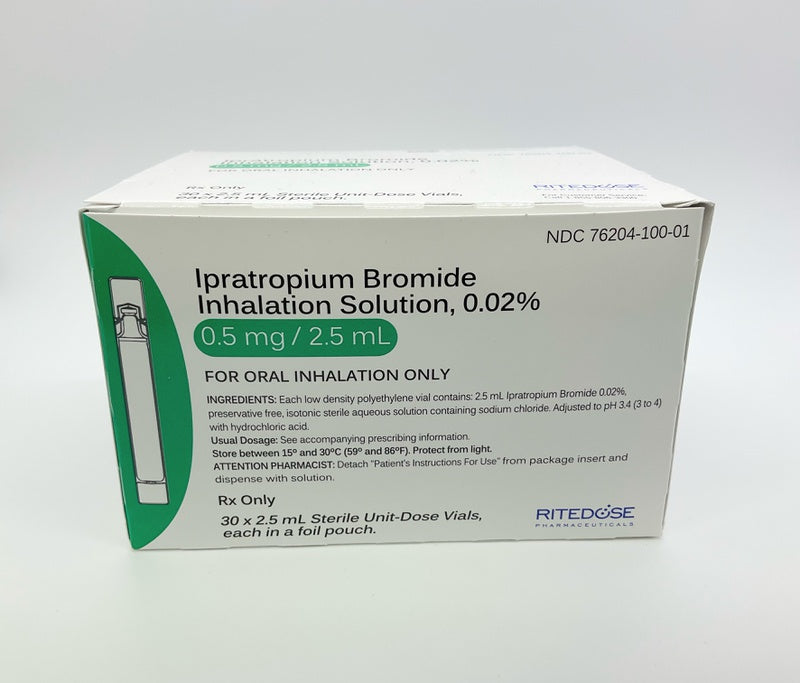 IPRATROPIUM .02% 2.5