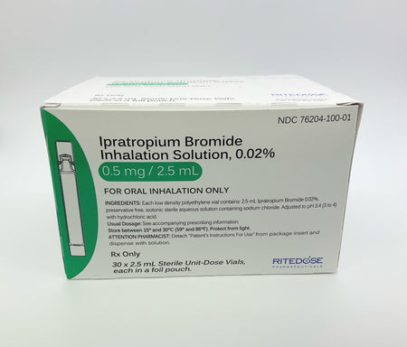 IPRATROPIUM .02% 2.5