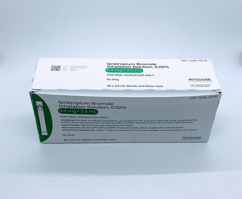 IPRATROPIUM .02% 2.5