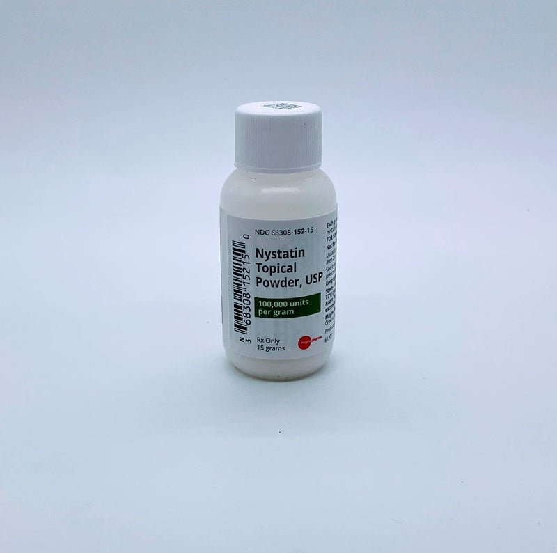 NYSTATIN PWDR 15GM, 
