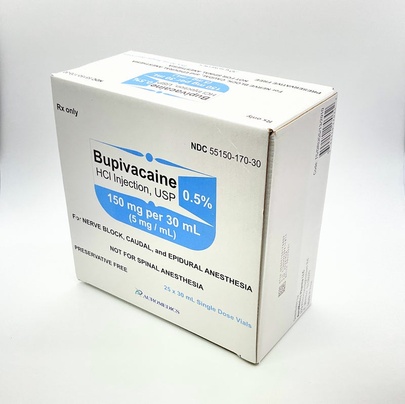 BUPIVACAINE SDV 0.5%