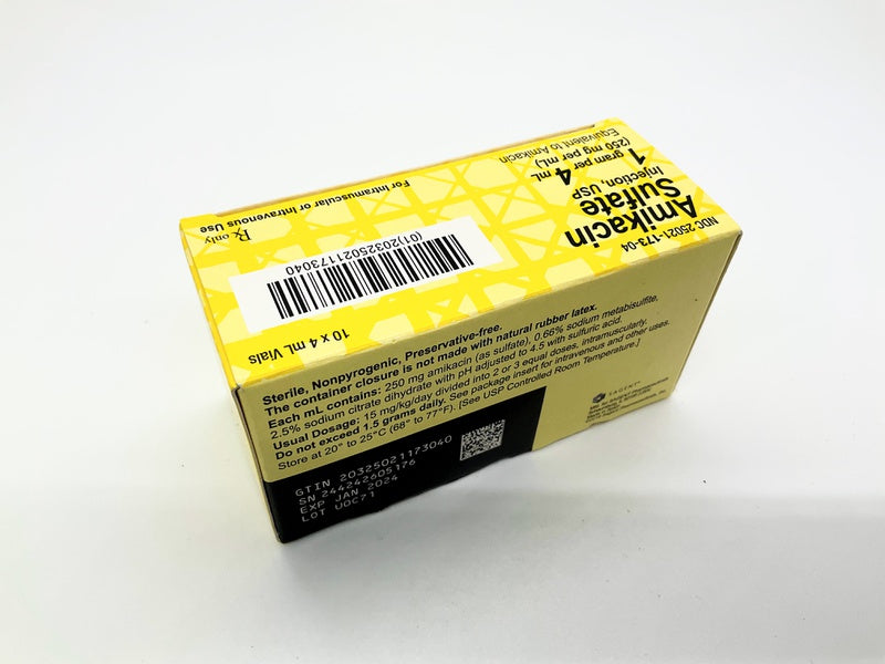 AMIKACIN VL 250MG 4M
