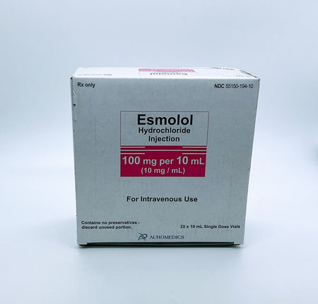 ESMOLOL HCL 10MG/ML 
