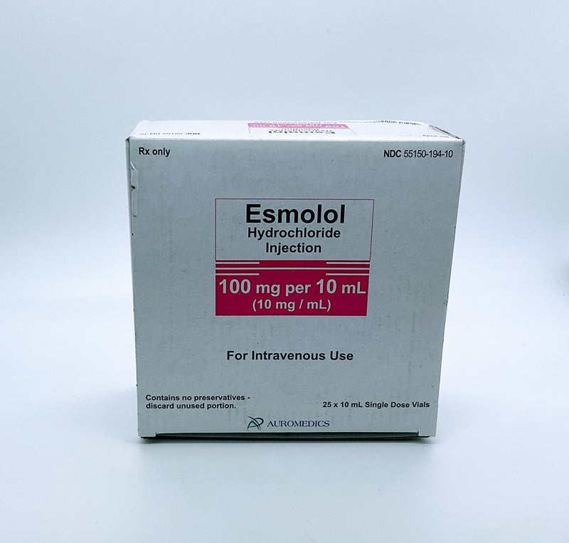 ESMOLOL HCL 10MG/ML 