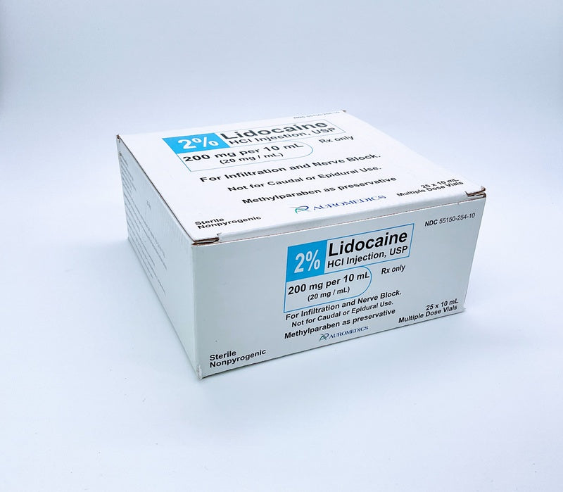 LIDOCAINE MDV 2% 20M
