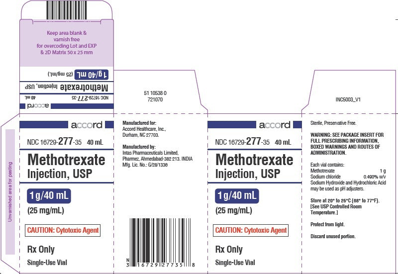 METHOTREXATE INJ, US