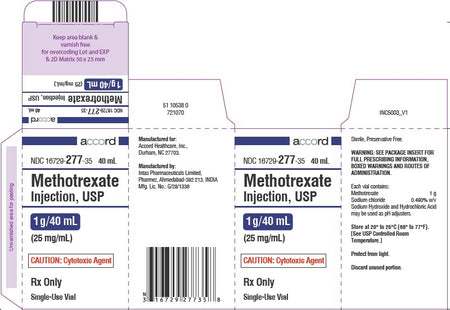 METHOTREXATE INJ, US