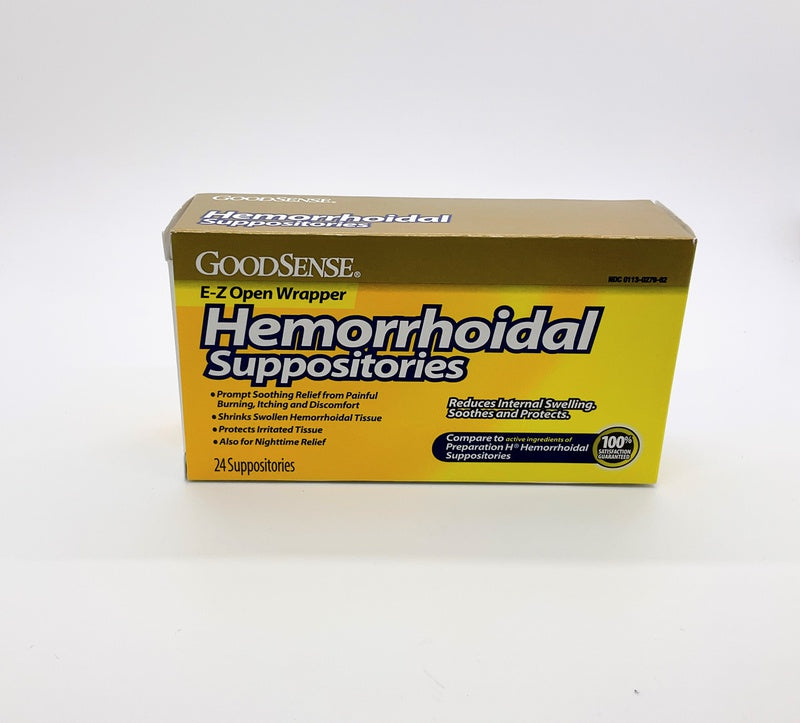 GS HEMORRHOIDAL SUPP