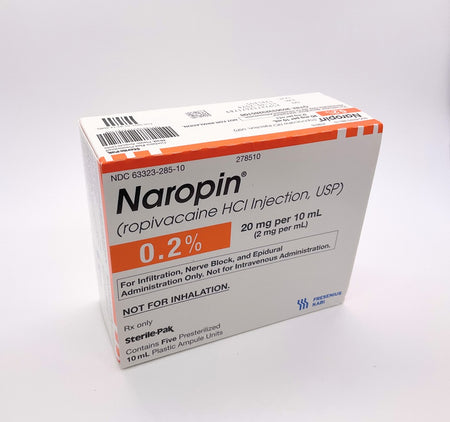 NAROPIN HCI INJ, AMP