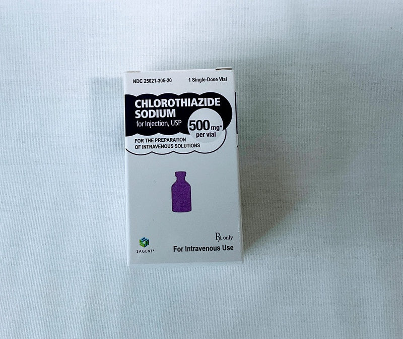 CHLOROTHIAZIDE SDV 5