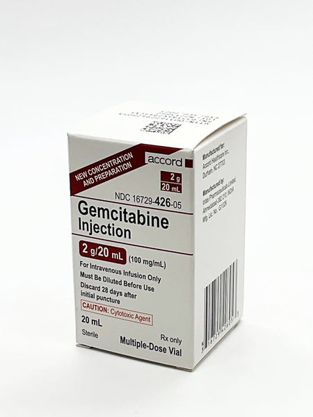 GEMCITABINE SOL 100M