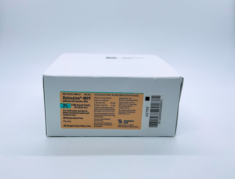 XYLOCAINE SDV 2% 5ML