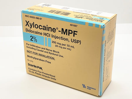 XYLOCAINE-MPF INJ, U