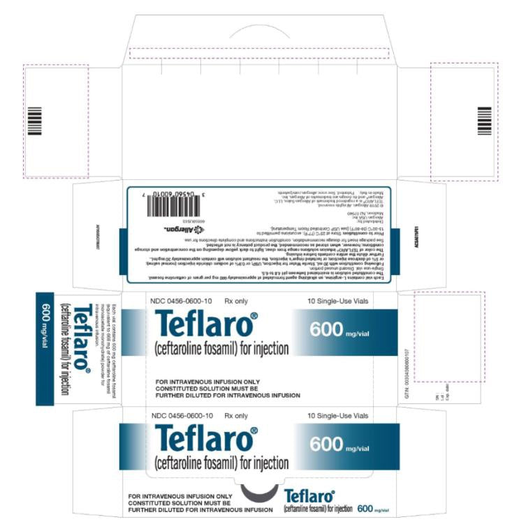 TEFLARO VIALS 600MG 