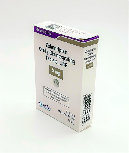 ZOLMITRIPTAN, TAB 5M