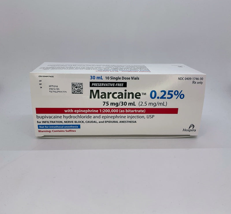 MARCAINE WITH EPINEP