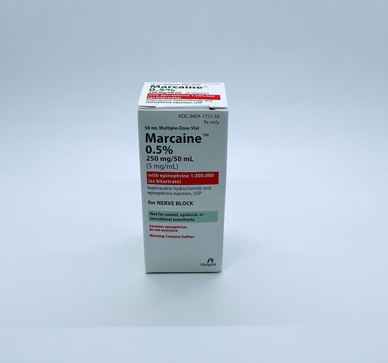 MARCAINE 0.5% WITH E