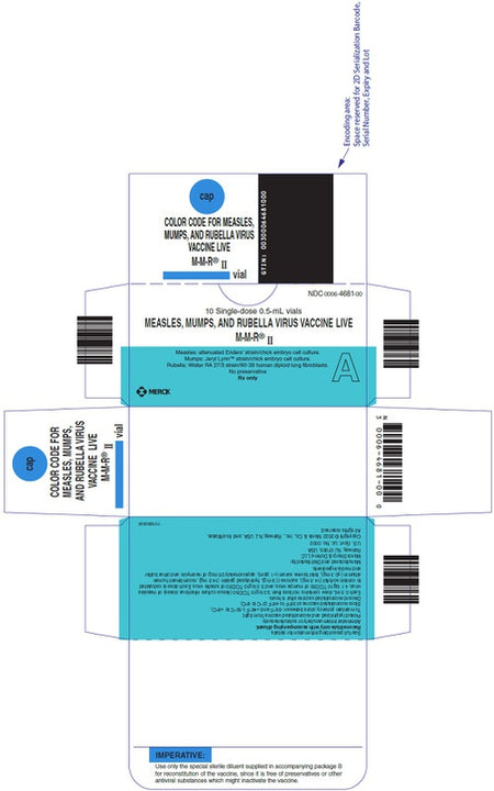 M-M-R II SDV 0.5ML 1