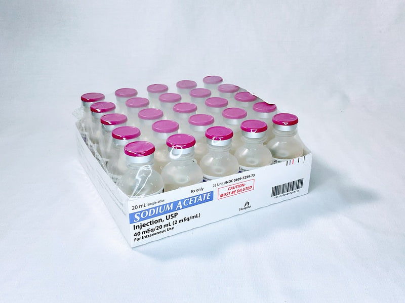 SODIUM ACETATE INJ, 