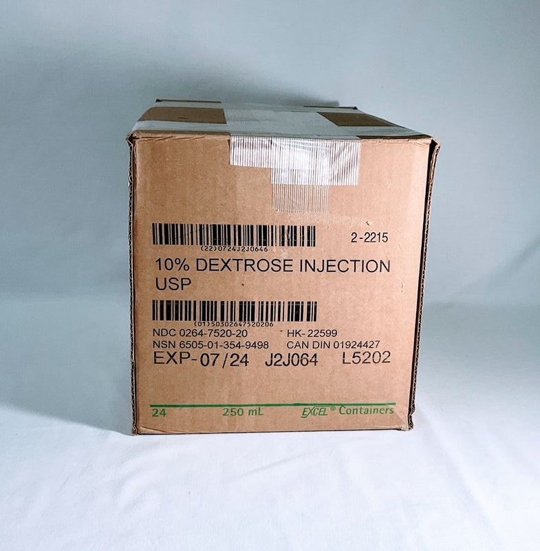 DEXTROSE 10% INJ, US
